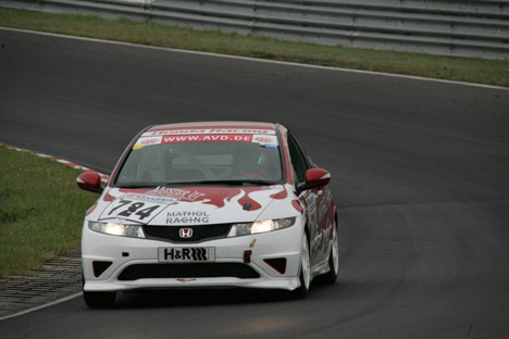 Michael Juul i Honda Civic